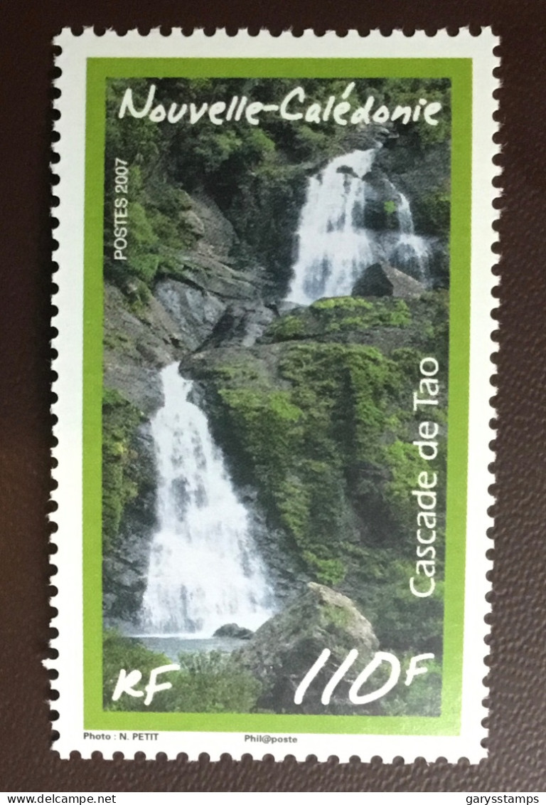 New Caledonia Caledonie 2007 Waterfall MNH - Ungebraucht