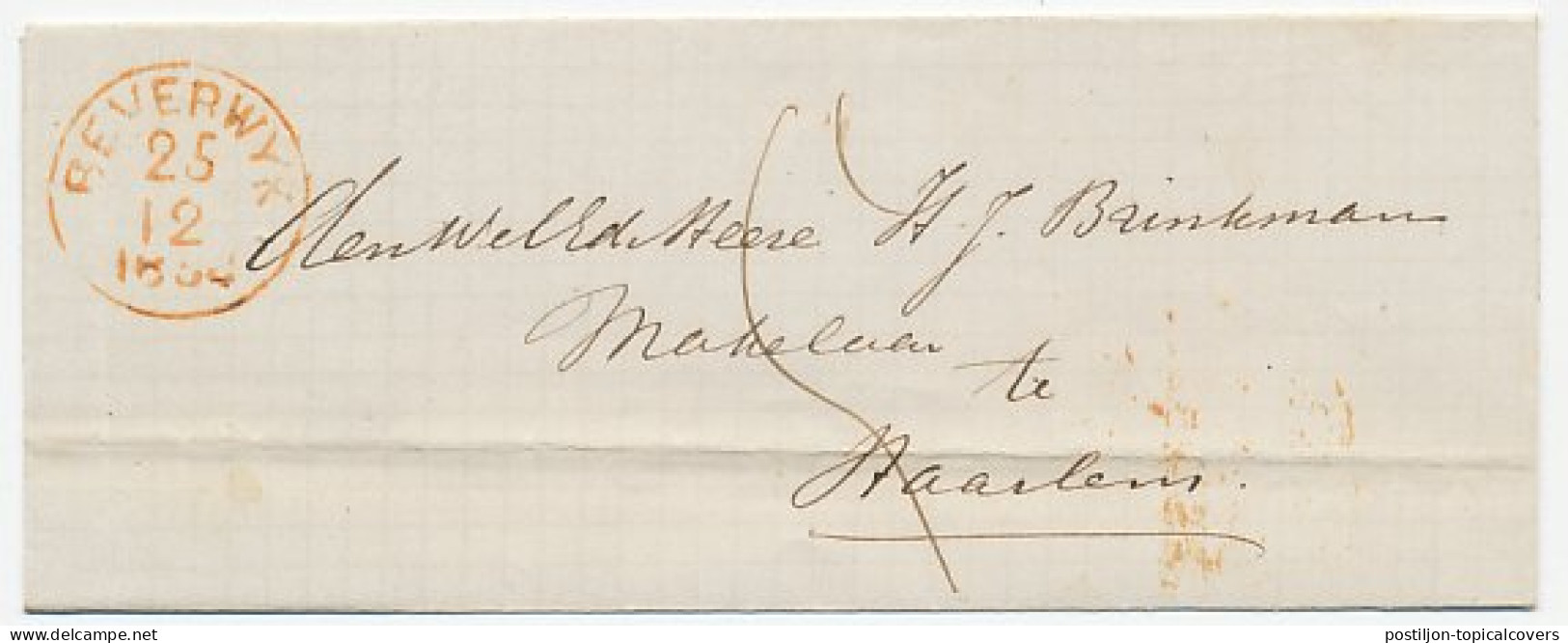 Naamstempel Castricum 1864 - Storia Postale