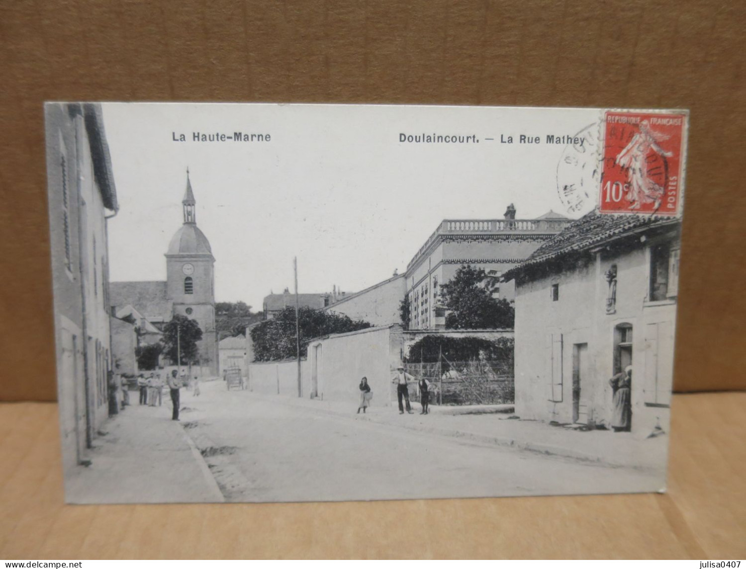 DOULAINCOURT (52) La Rue Mathey - Doulaincourt