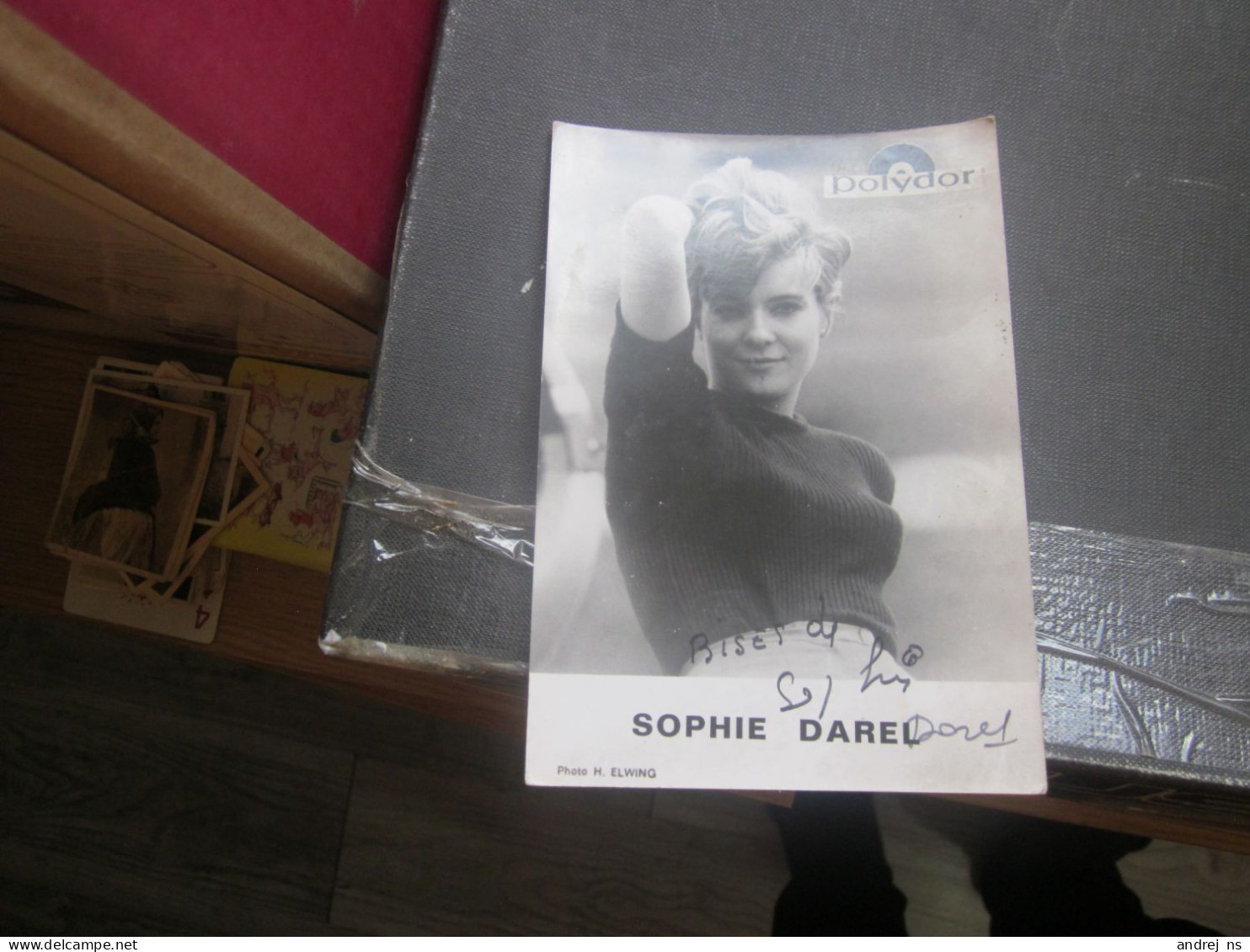 Sophie Darel Autographs - Cantanti E Musicisti