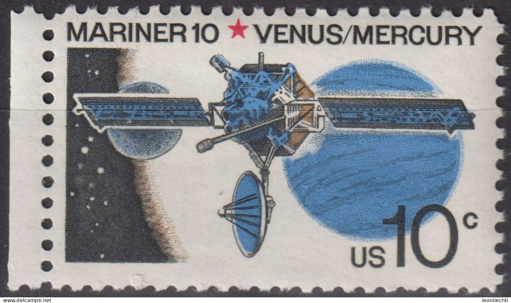 1975 Vereinigte Staaten ** Mi:US 1170, Yt:US 1050, Mariner 10, Venus/ Mercury, - Nuovi