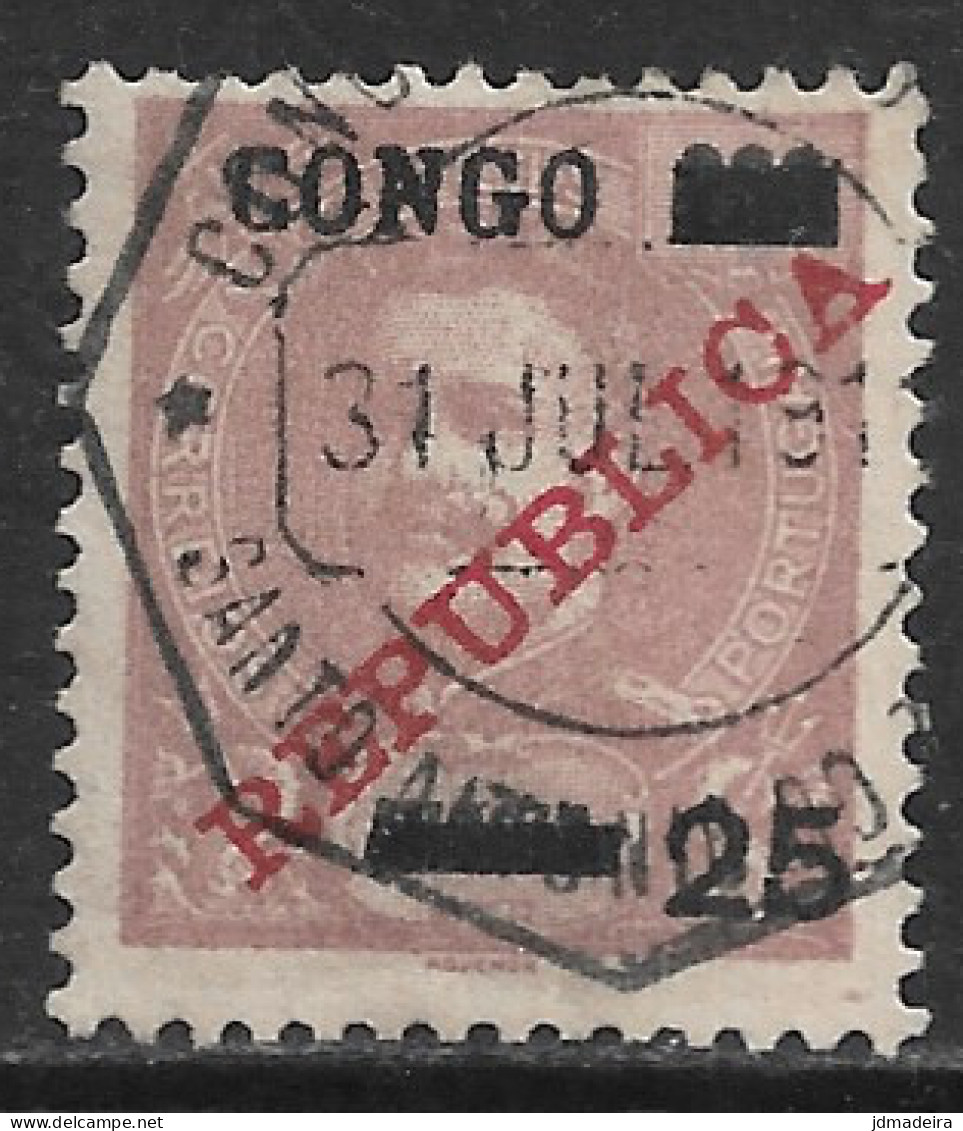 Portuguese Congo – 1910 King Carlos Overprinted REPUBLICA And CONGO - Congo Portugais