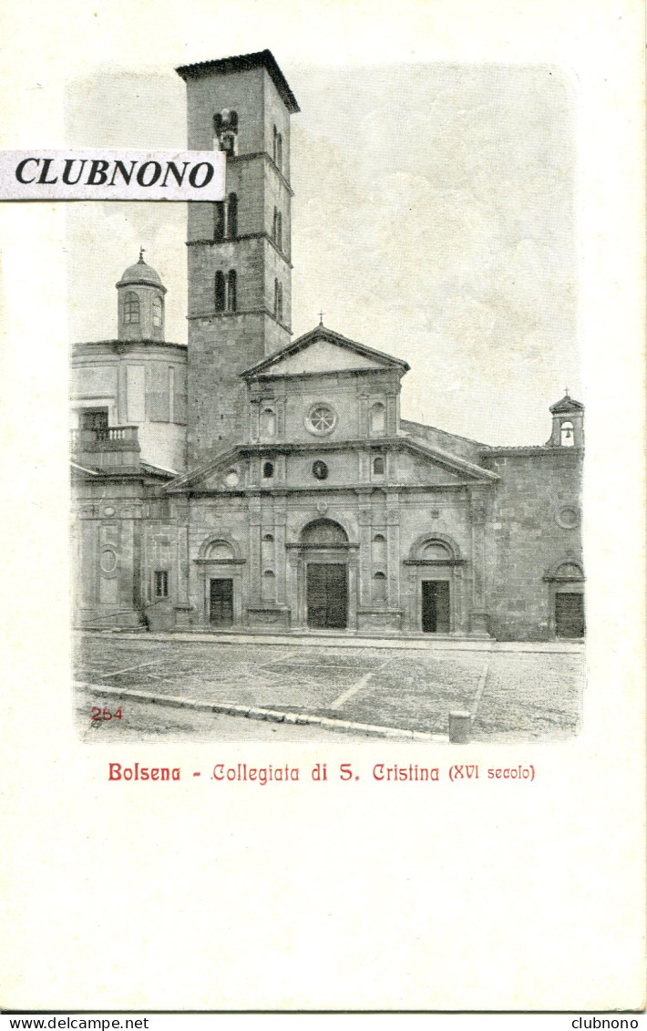 CPA - BOLSENA - COLLEGIATA DI S. CRITINA - Viterbo