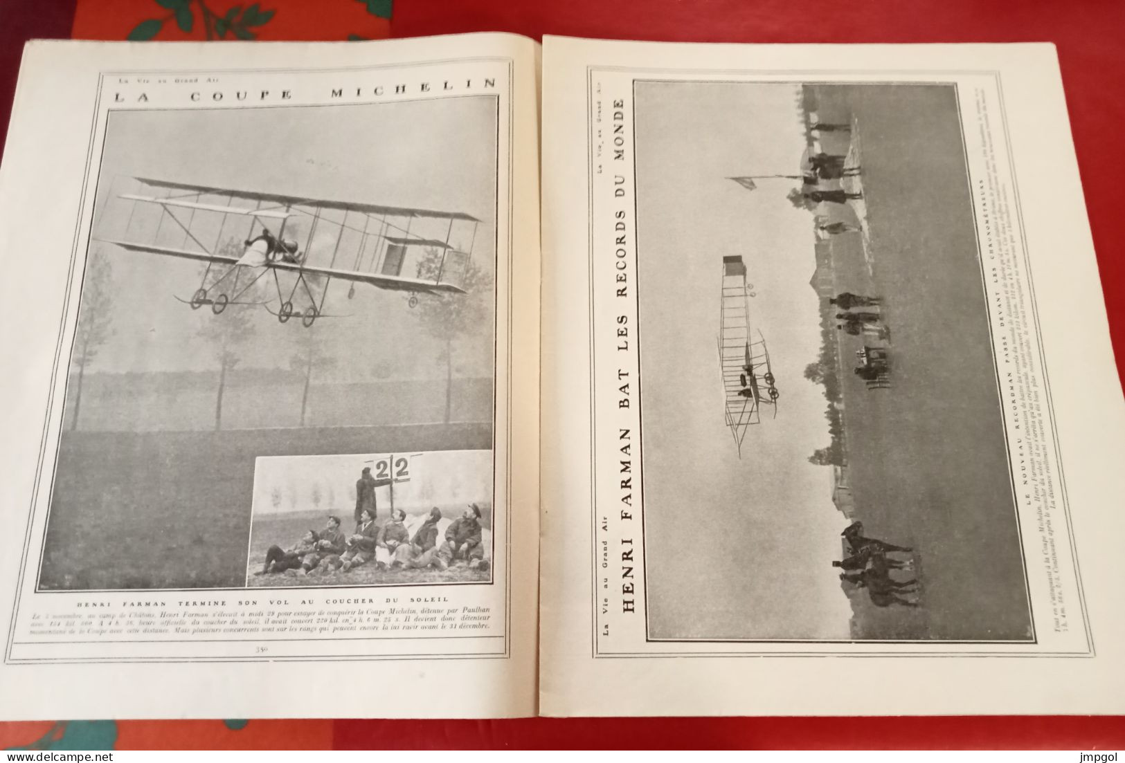 La Vie Au Grand Air N°582 Nov 1909 Accident Dirigeable Frémainville Coupe Michelin Aviation Chalons Farman Punching Ball - 1900 - 1949