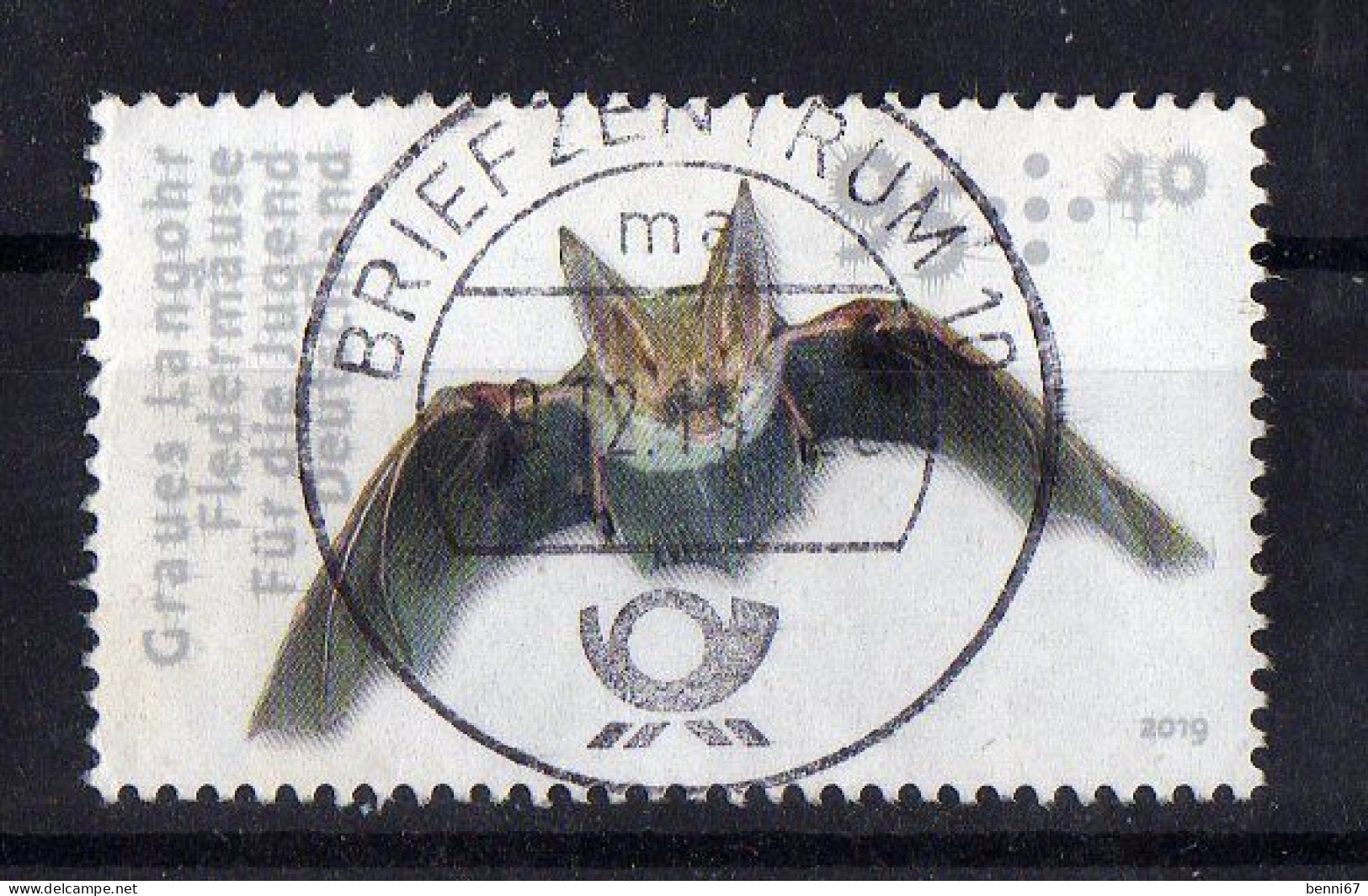 ALLEMAGNE Germany 2019  Chauve-souris Bats Obl. - Used Stamps