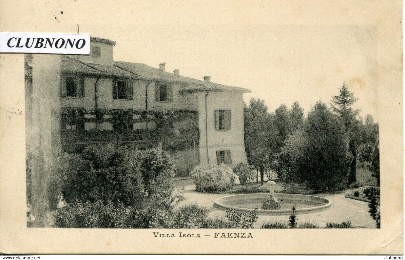 CPA - FAENZA - VILLA ISOLA - Other & Unclassified