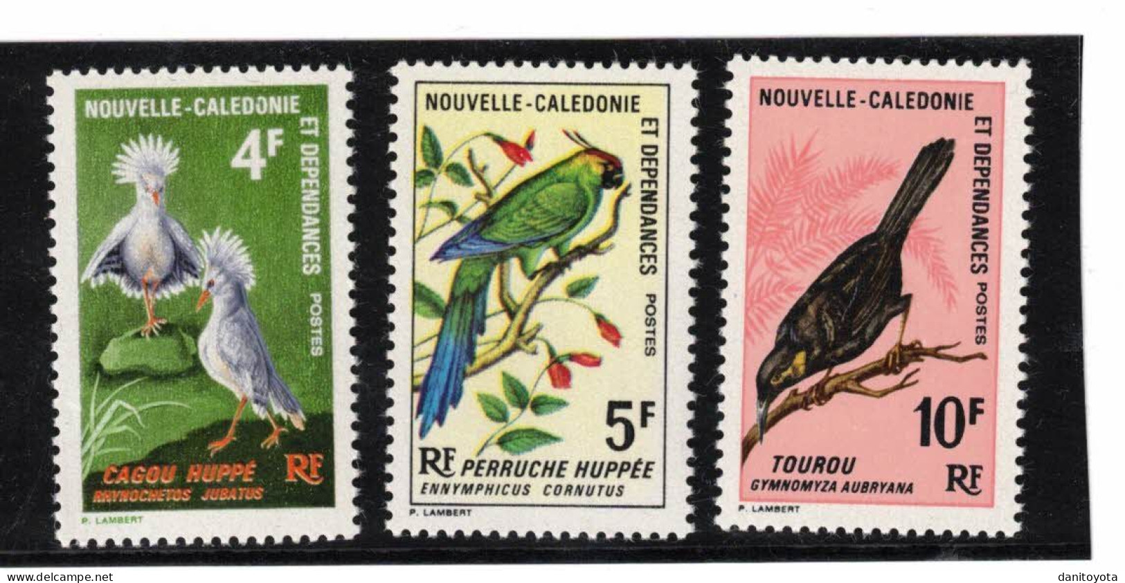 Nueva Caledonia. Serie Completa Y Nueva De Aves - Unused Stamps