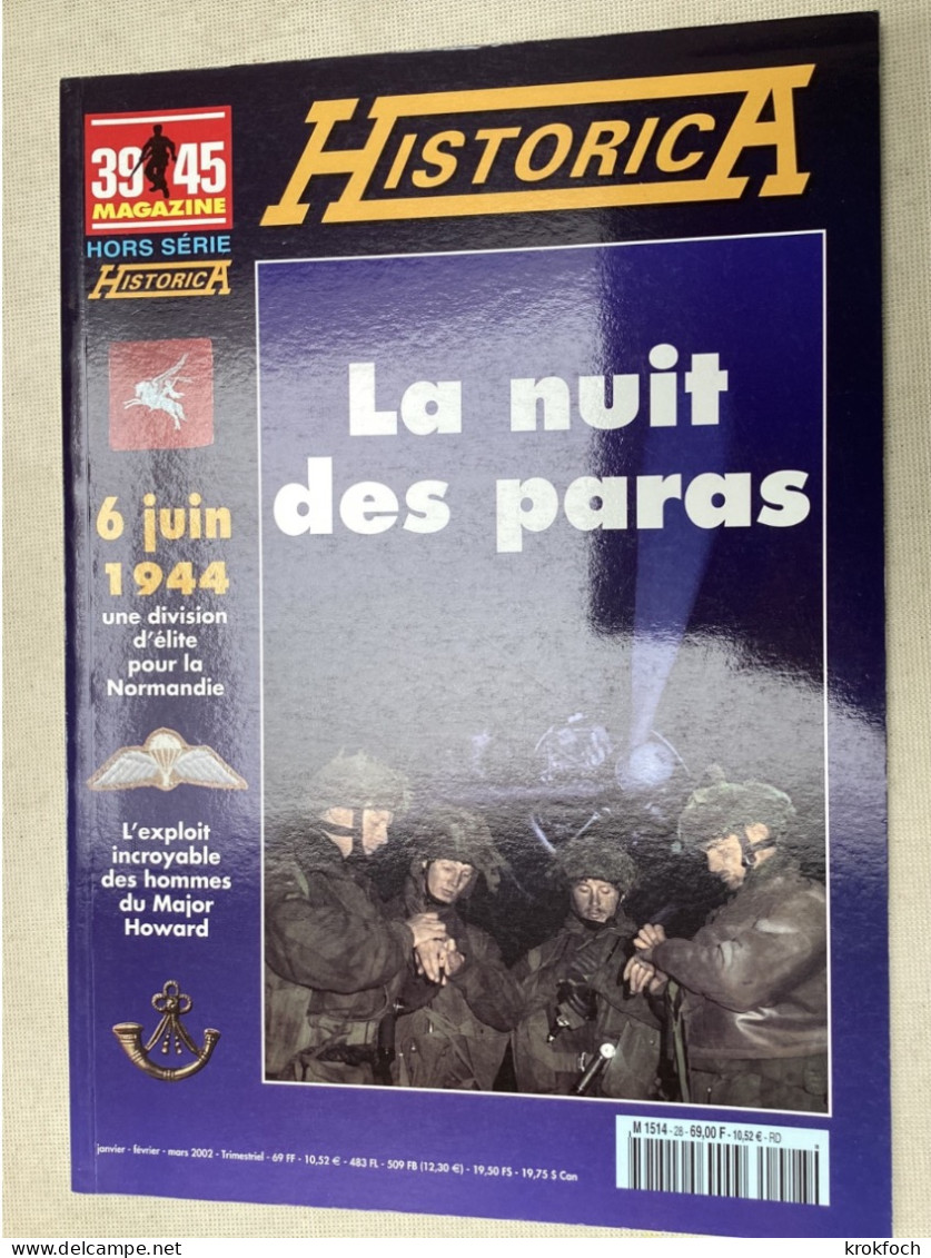 La Nuit Des Paras - Normandie 6 Juin 1944 - Historica Hors-série - Débarquement Parachutiste - Guerra 1939-45