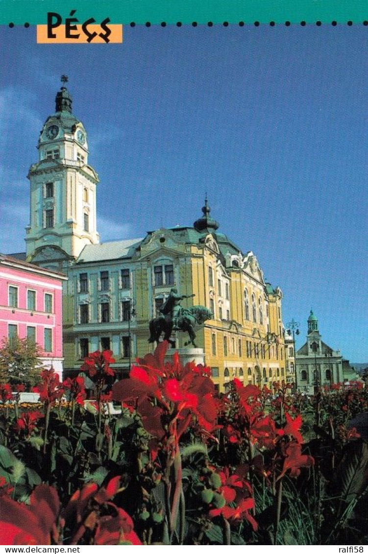 1 AK Ungarn / Hungary * Rathaus In Der Stadt Pécs * - Hungría