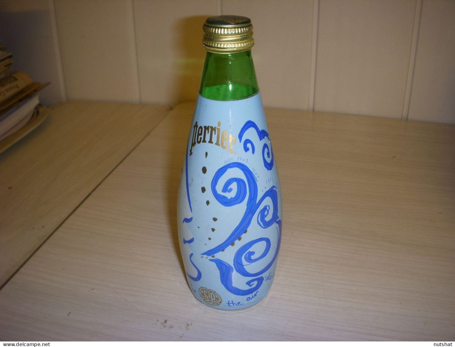 507 BOUTEILLE COLLECTION PERRIER 33cl CAPSULE A VIS DECOR L'AIR - Sonstige & Ohne Zuordnung