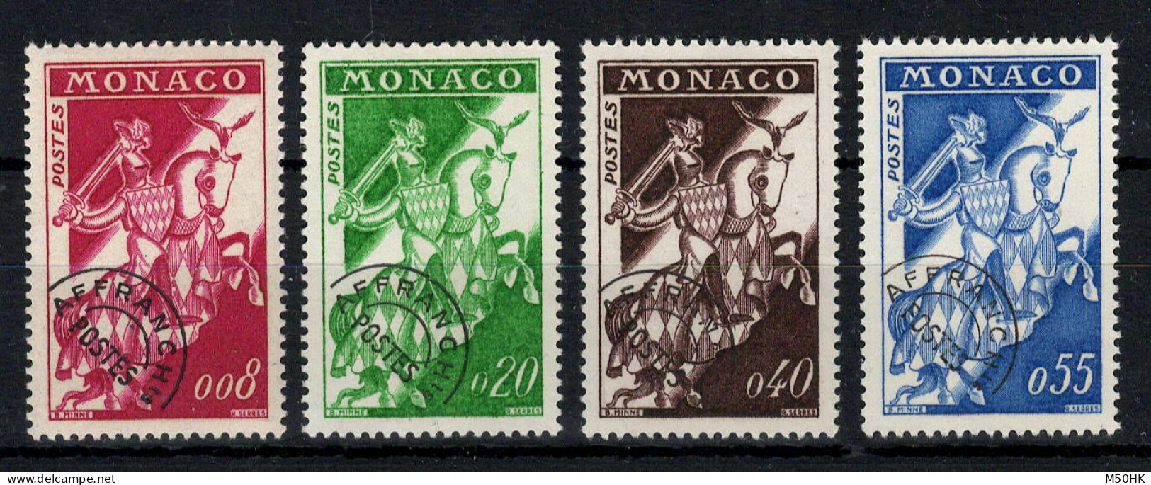 Monaco - Preo YV 19 à 22 N** MNH Luxe Complete En NF , Cote 22,50 Euros - Préoblitérés