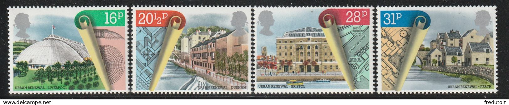 GRANDE BRETAGNE - N°1122/5 ** (1984) - Unused Stamps