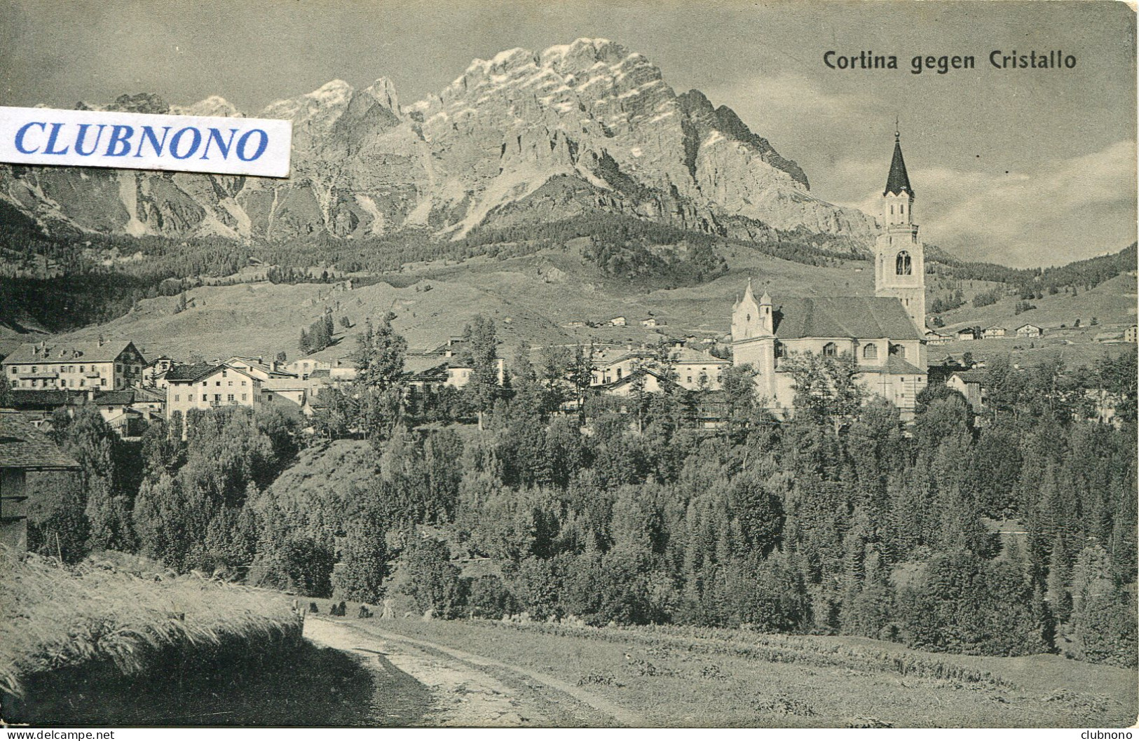 CPA -  CORTINA GEGEN CRISTALLO - Belluno