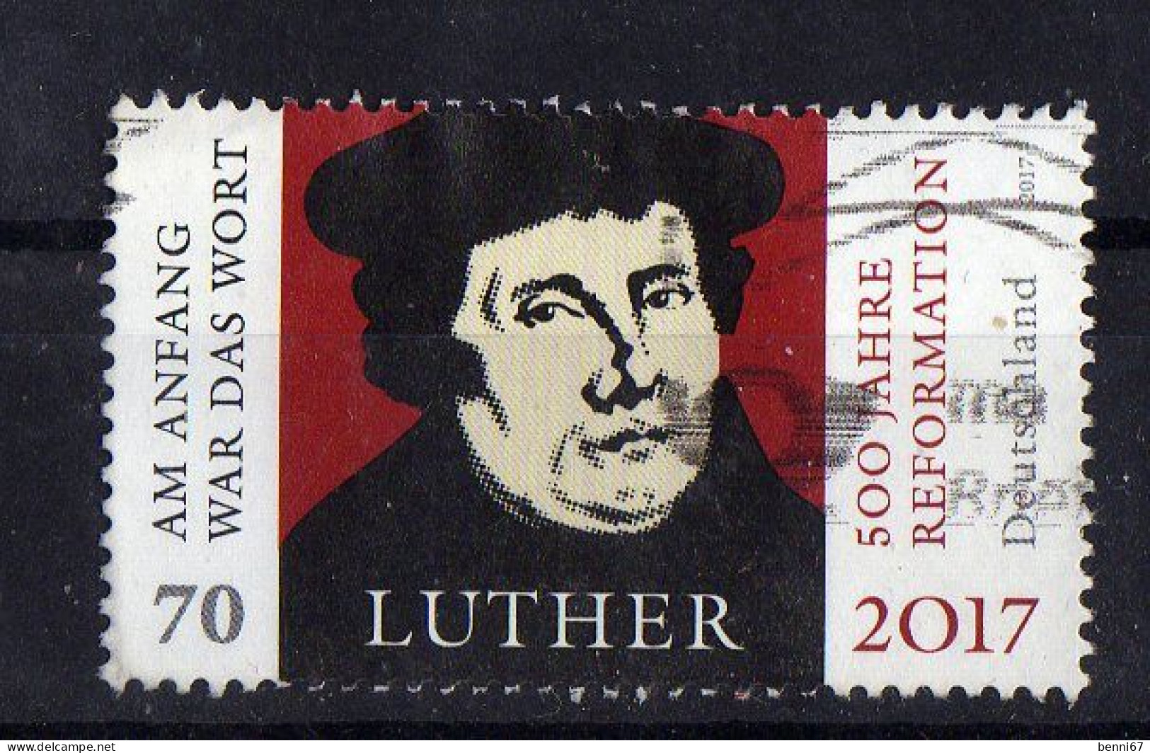 ALLEMAGNE Germany Nouveauté 2017 Reformation Martin Luther Obl. - Gebraucht