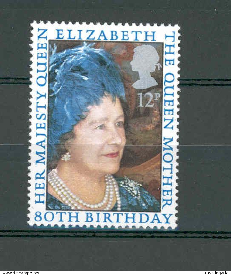 Great Britain 1980 London 1980 80st Birthday "Queen Mother" MNH ** - Nuevos