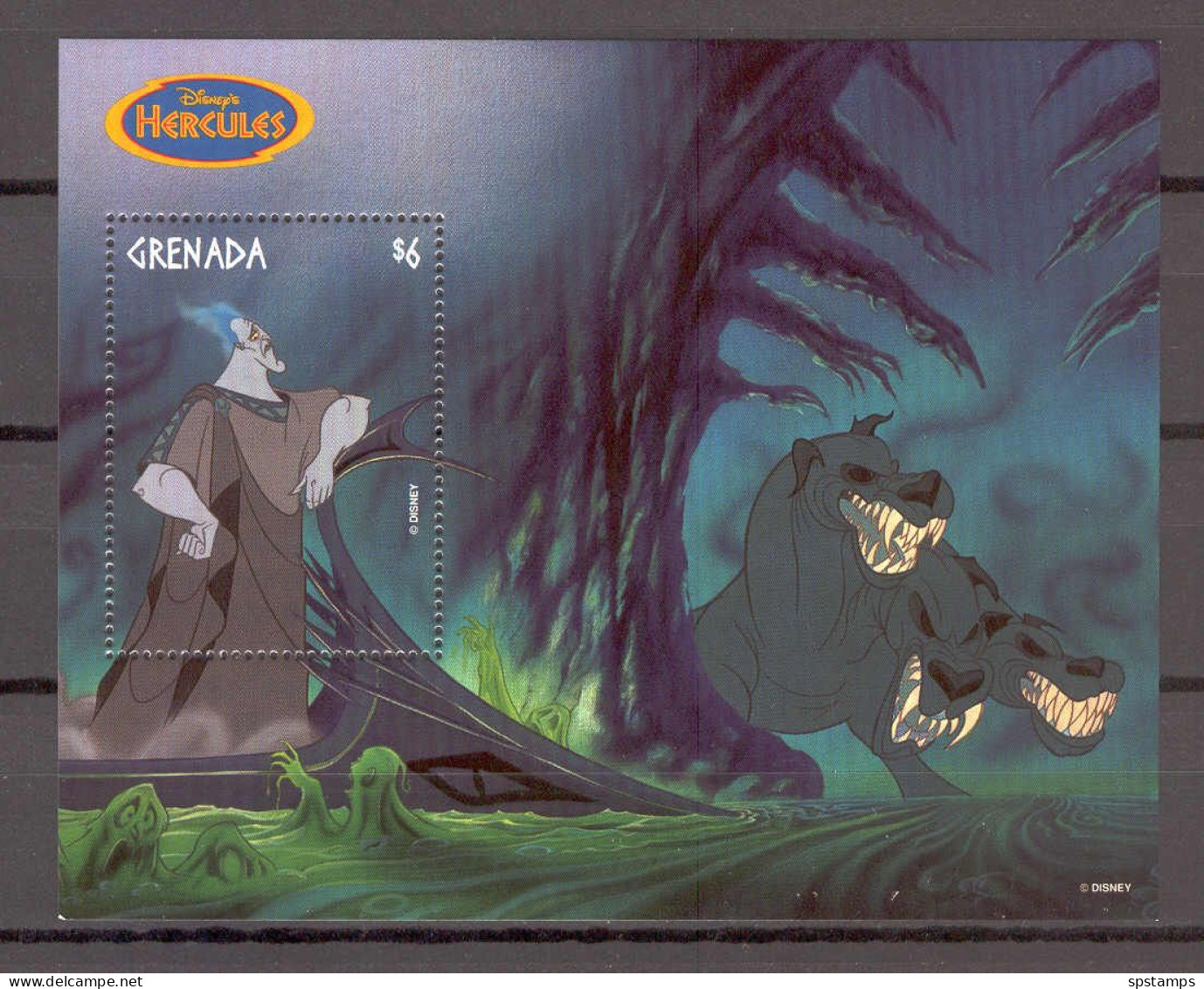 Disney Grenada 1998 Hercules #2 MS MNH - Disney