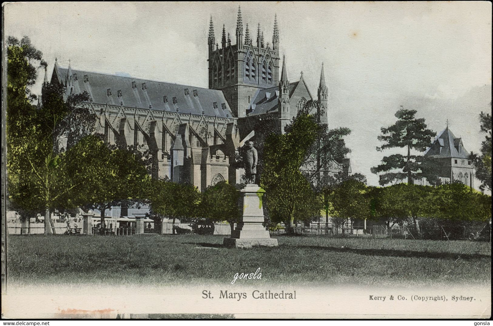 SYDNEY 1910 "St. Mary Cathedral" - Sydney