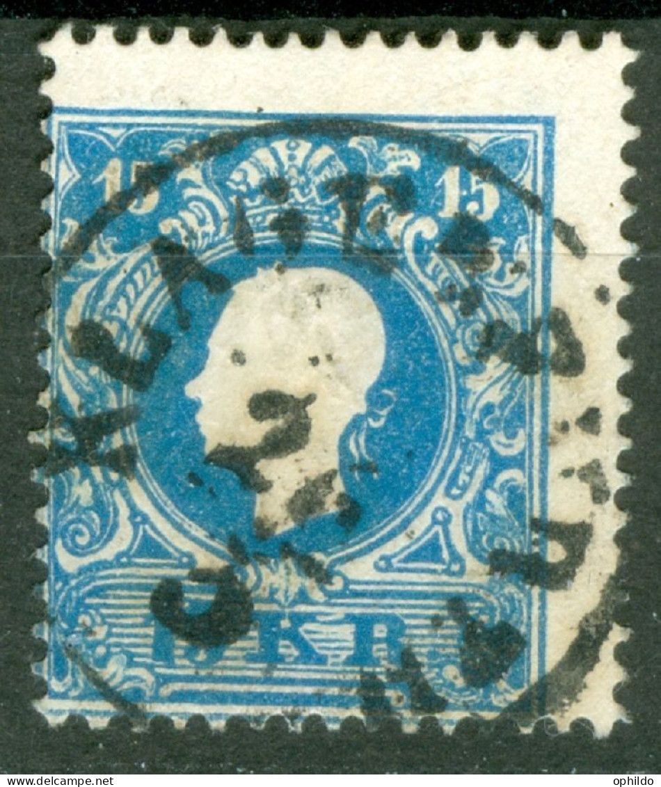 Autriche  Yv 10  Ou  ANK 15 I Ob Tb  Obli Klagenfurt  - Used Stamps