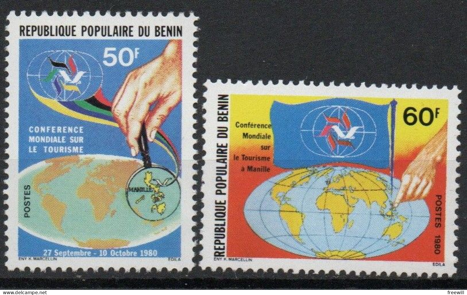 Bénin Timbres Divers - Various Stamps -Verschillende Postzegels XXX - Bénin – Dahomey (1960-...)