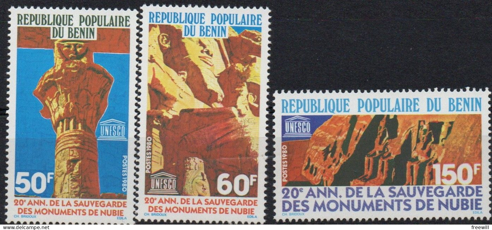 Bénin Timbres divers - Various stamps -Verschillende postzegels XXX