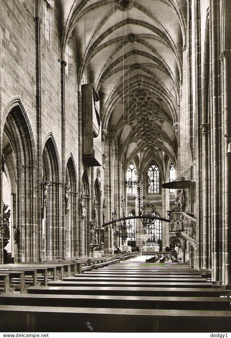 ST LORENZKIRCHE, NURNBERG, BAVARIA, GERMANY. UNUSED POSTCARD Mm9 - Nürnberg