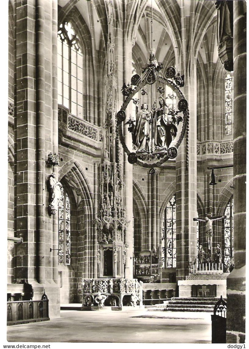 ST LORENZKIRCHE, NURNBERG, BAVARIA, GERMANY. UNUSED POSTCARD Mm9 - Nuernberg