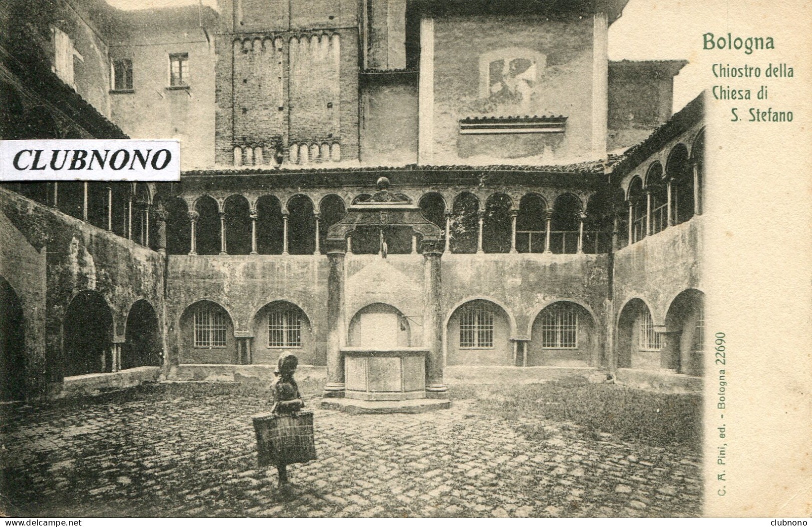 CPA - BOLOGNA - CHIOSTRO DELLA CHIESA DI S.STEFANO - Bologna