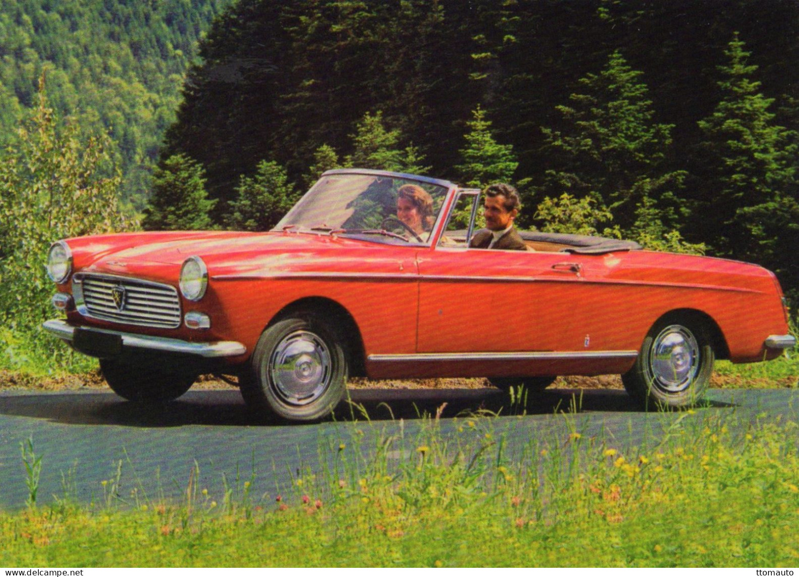 Peugeot 404 Cabriolet   (1962)  - CPM - PKW