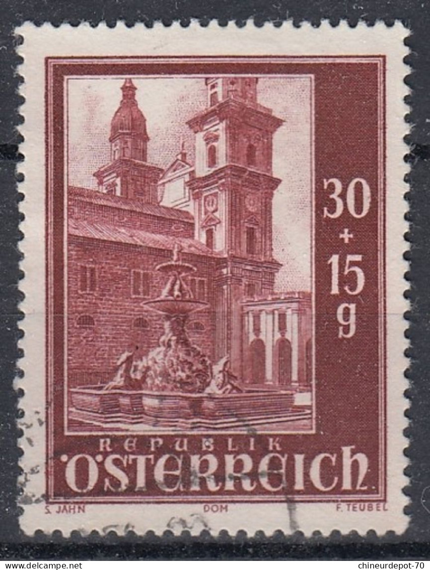 REPUBLIK OSTERREICH S JAHN DOM F TEUBEL - Usados