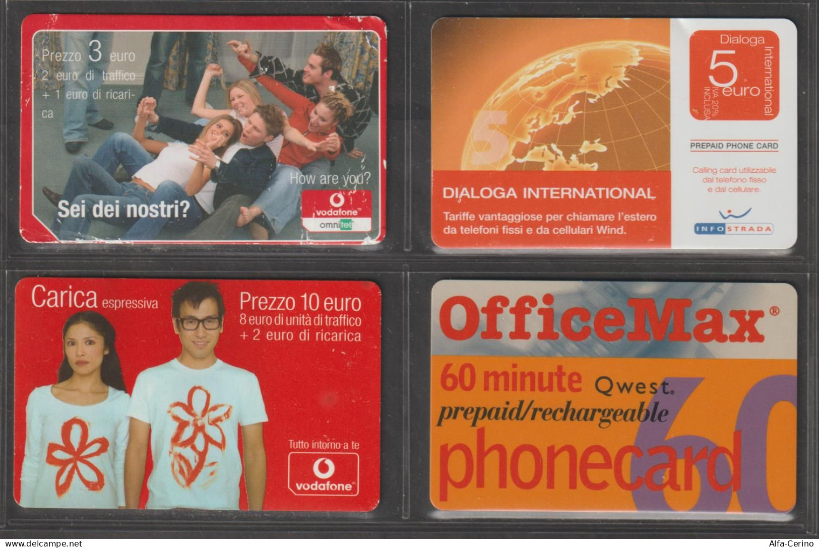 ITALIA:  RICARICHE  -  4  VARIE  -  QUESTE. - [2] Sim Cards, Prepaid & Refills