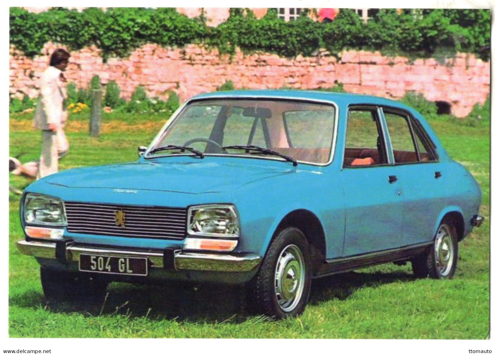 Peugeot 504 GL Berline   (1971)  - CPM - PKW
