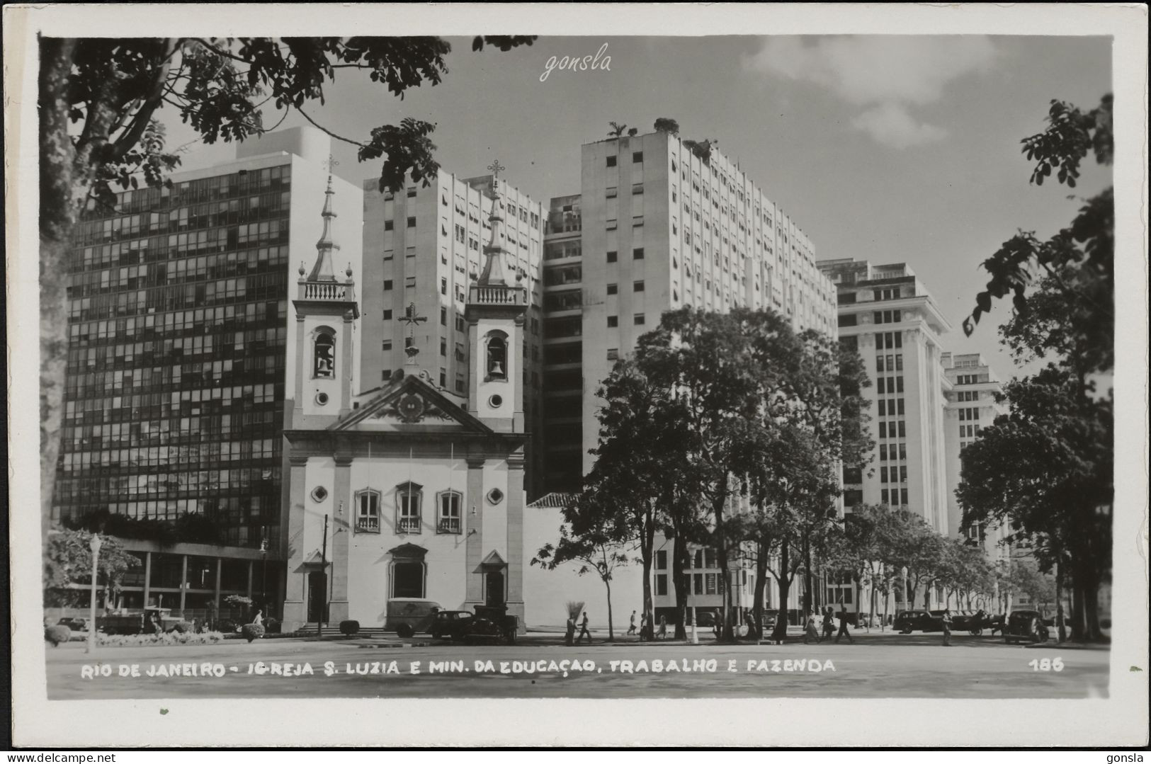 RIO DE JANEIRO 1950 "Igreja & Luzia E Min" - Rio De Janeiro