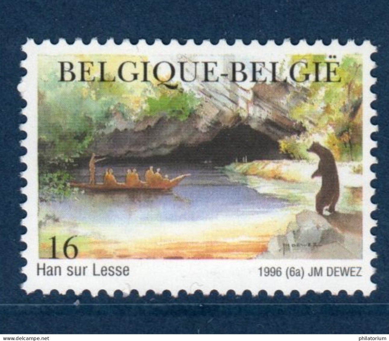 Belgique België, **, Yv 2640, Mi 2692, SG 3328, Han Sur Lesse, Les Grottes, - Neufs