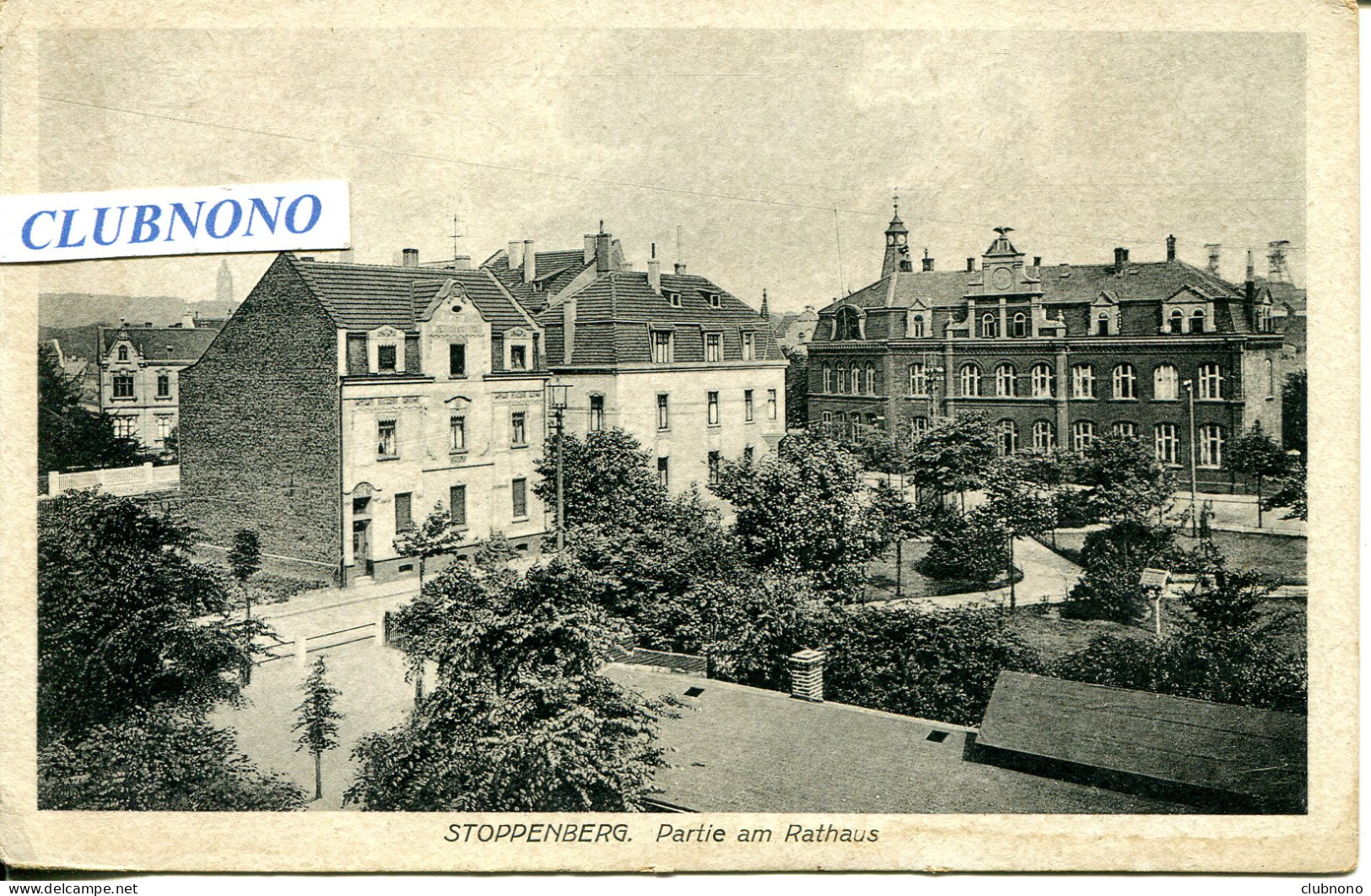 CPA - STOPPENBERG - PARTIE AM RATHAUS - Essen