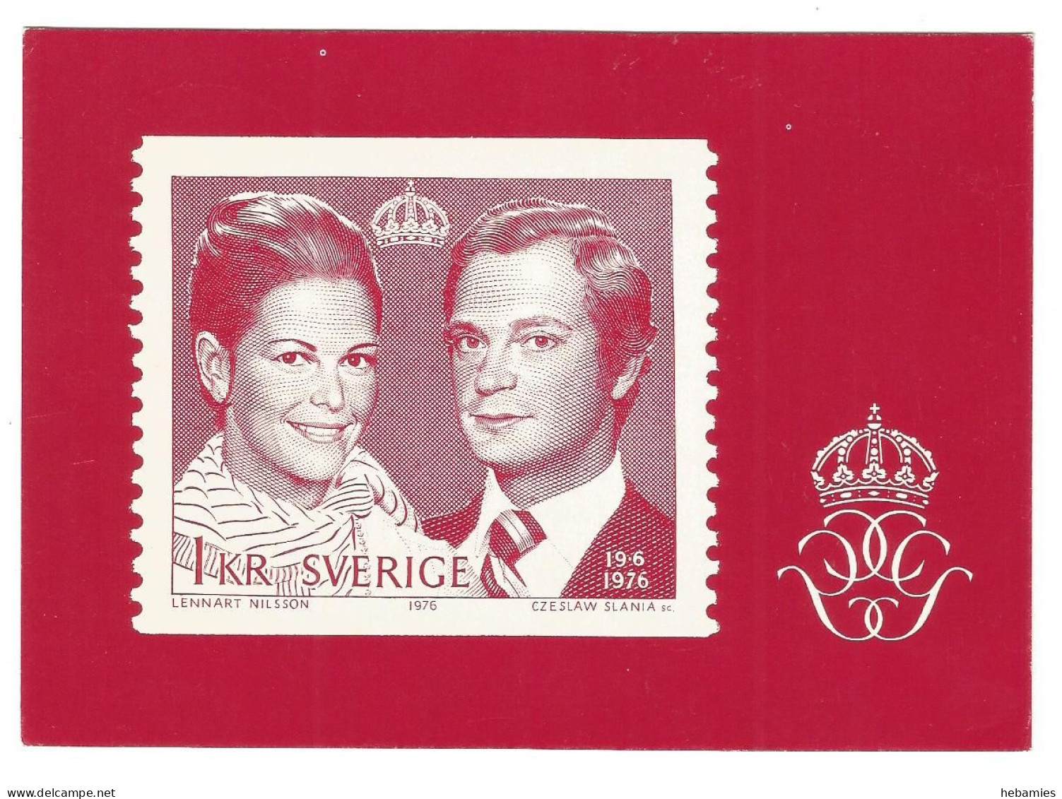 H.M. Carl XVI Gustaf And H.M. Silvia - The King And Queen Of Sweden - - Timbres (représentations)