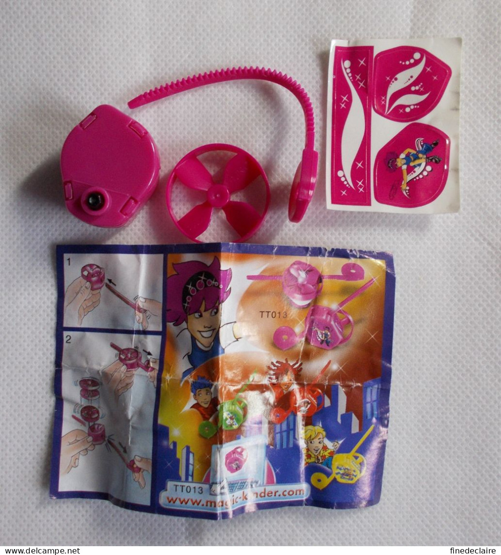 Kinder - Hélice Rose - TT013 - Avec BPZ - Steckfiguren