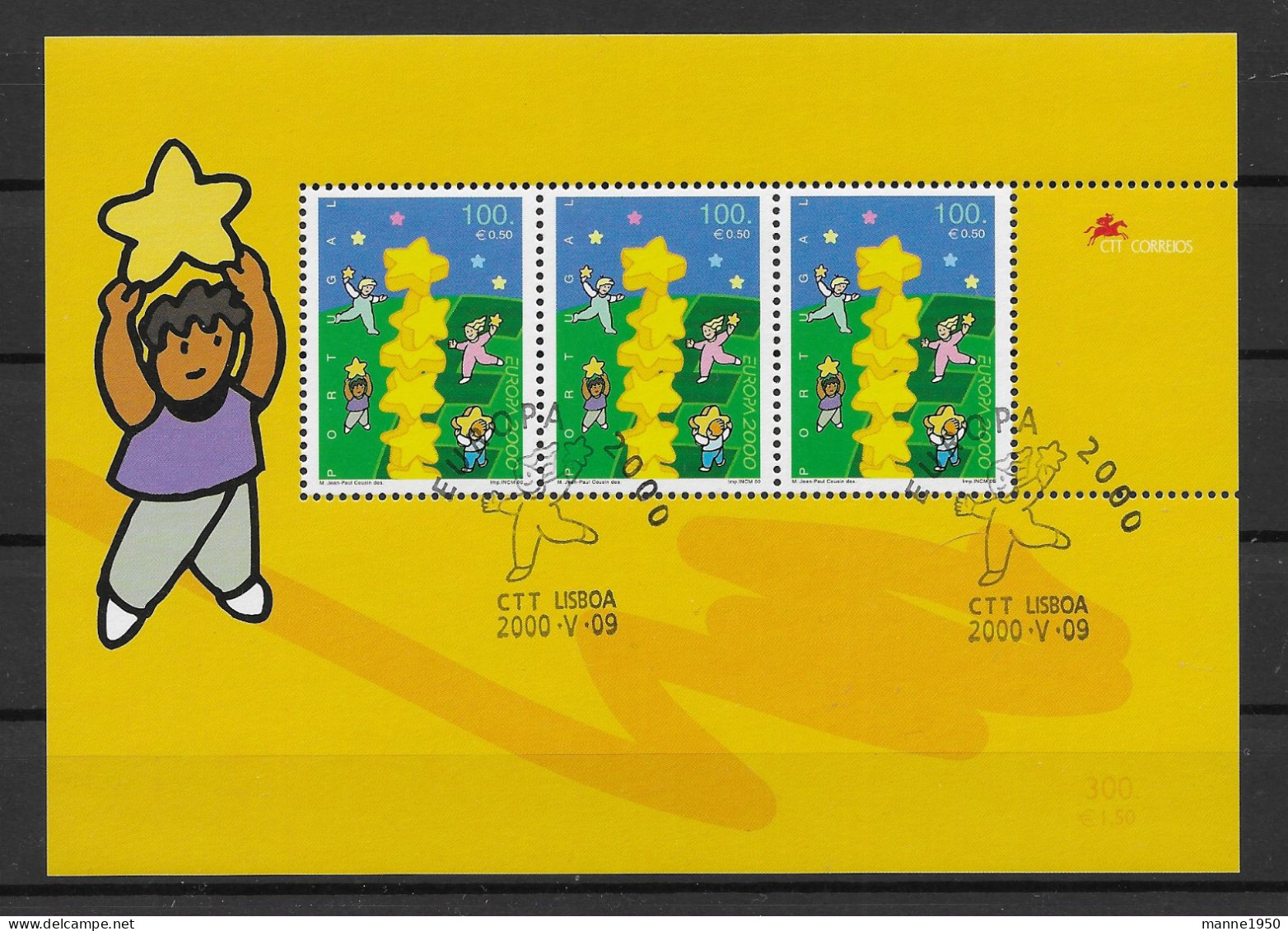 Portugal 2000 Europa/Cept Block 160 Gestempelt - Blocks & Kleinbögen