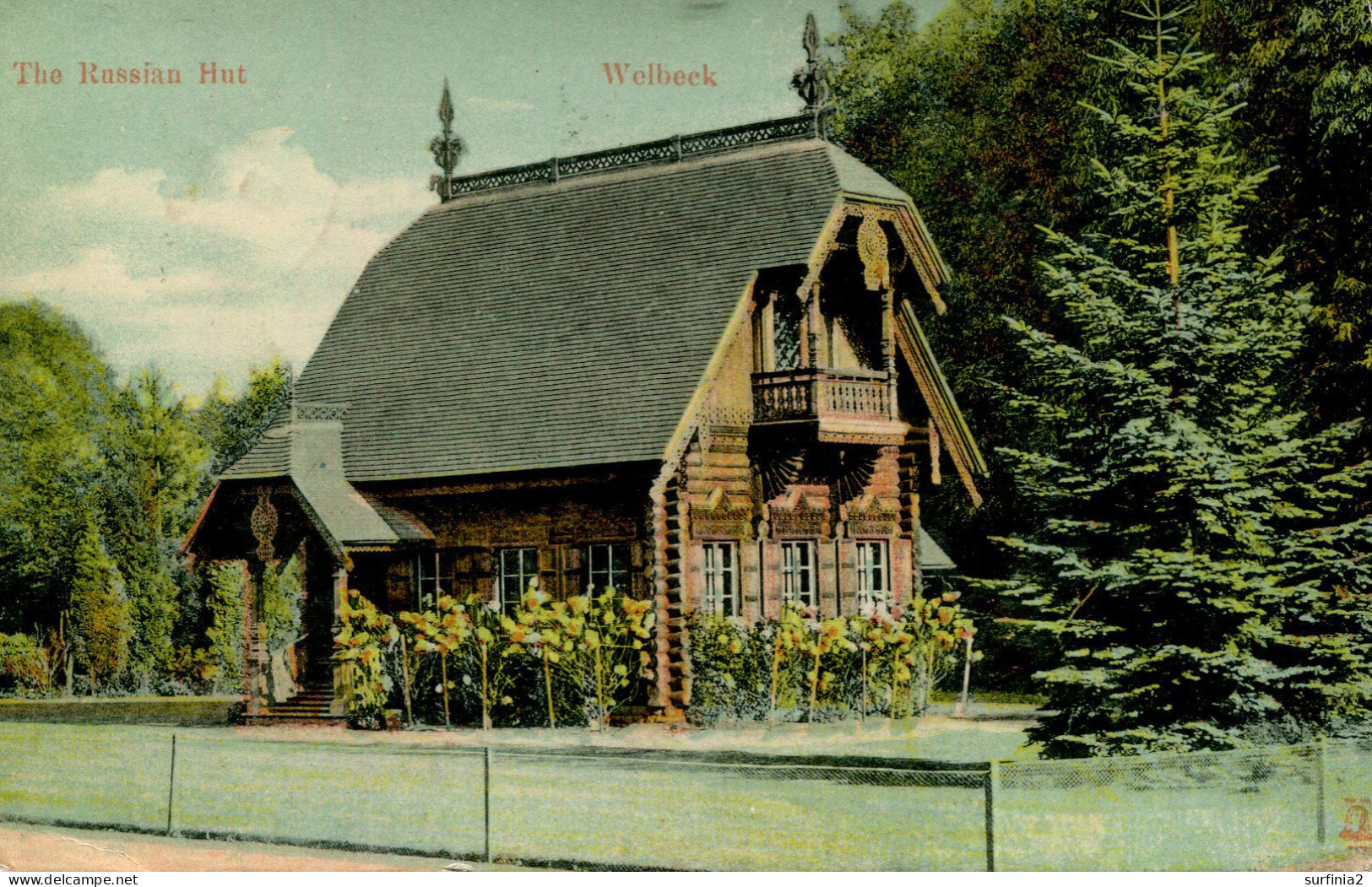 NOTTS - WELBECK - THE RUSSIAN HUT 1907  Nm322 - Sonstige & Ohne Zuordnung