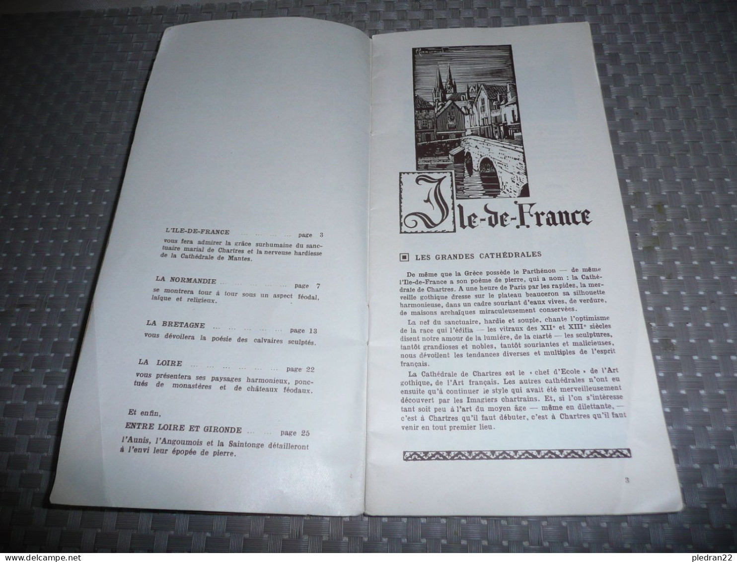 NORMANDIE BRETAGNE SAINTONGE LES CHEMINS DE FER DE L'ETAT TRAIN PRESENTENT QUELQUES BEAUX MONUMENTS MEDIEVAUX - Bahnwesen & Tramways