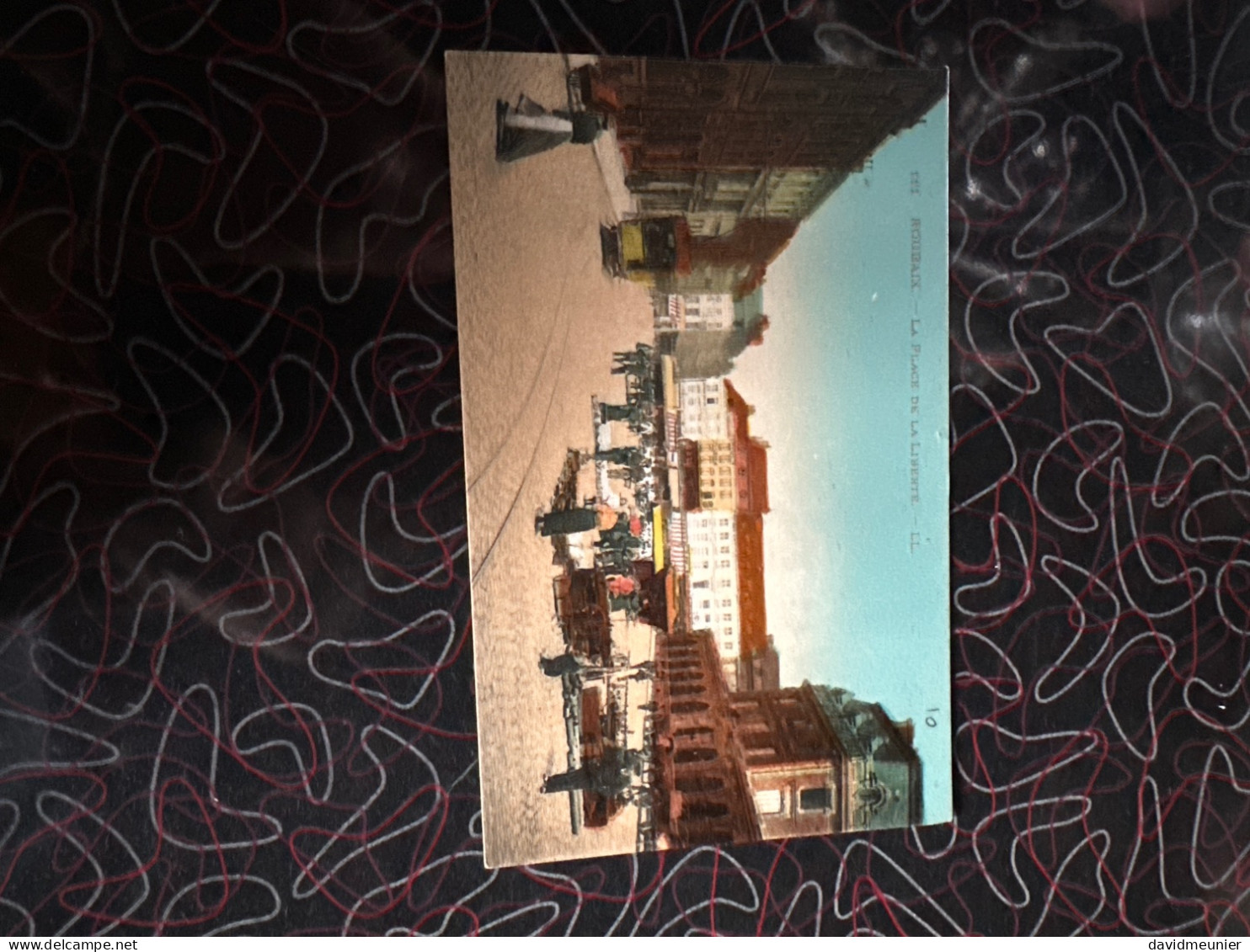 Ancienne Carte Postale Roubaix Place De La Liberté - Roubaix