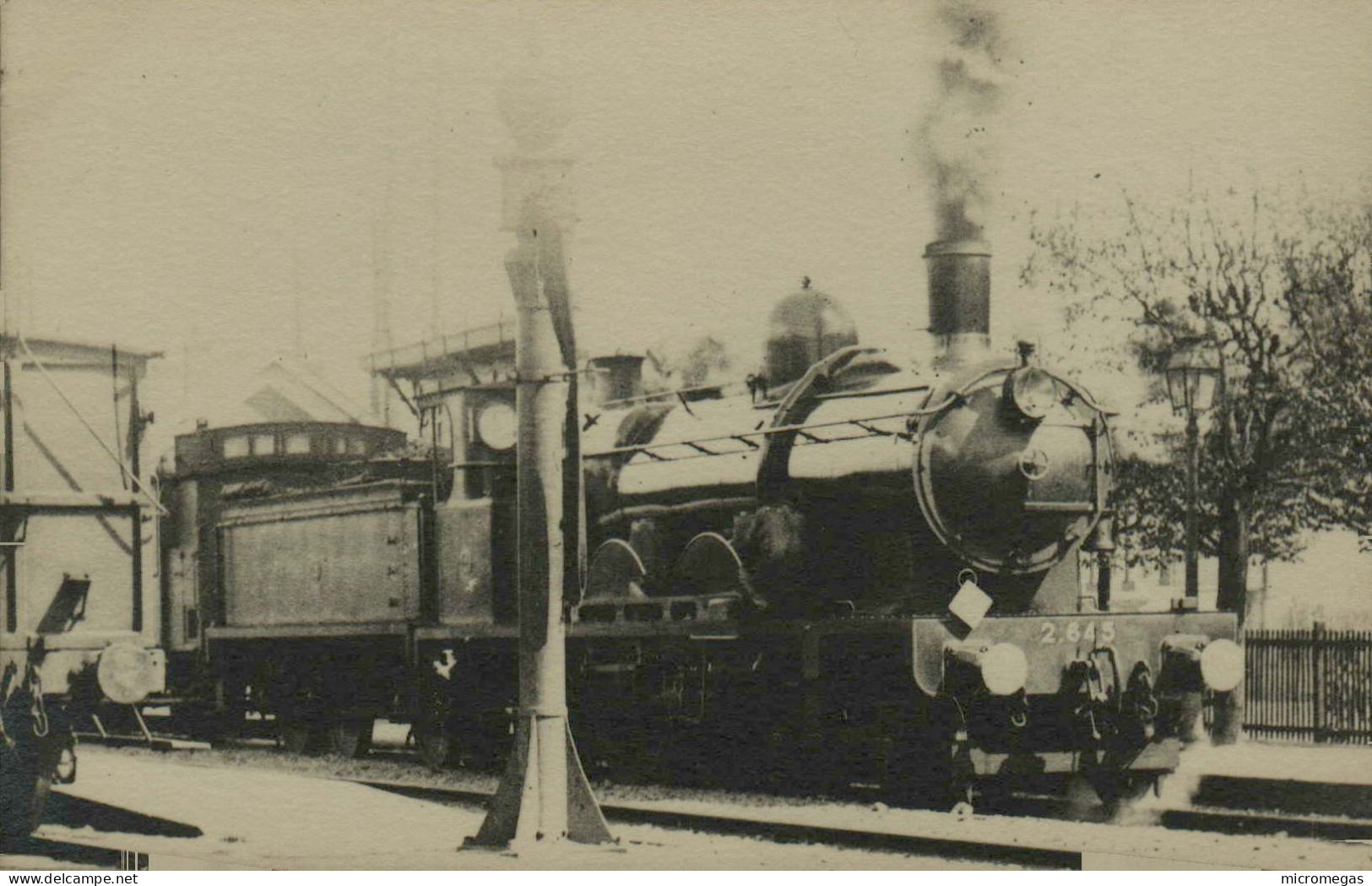 Reproduction - Locomotive 2-645 - Trains