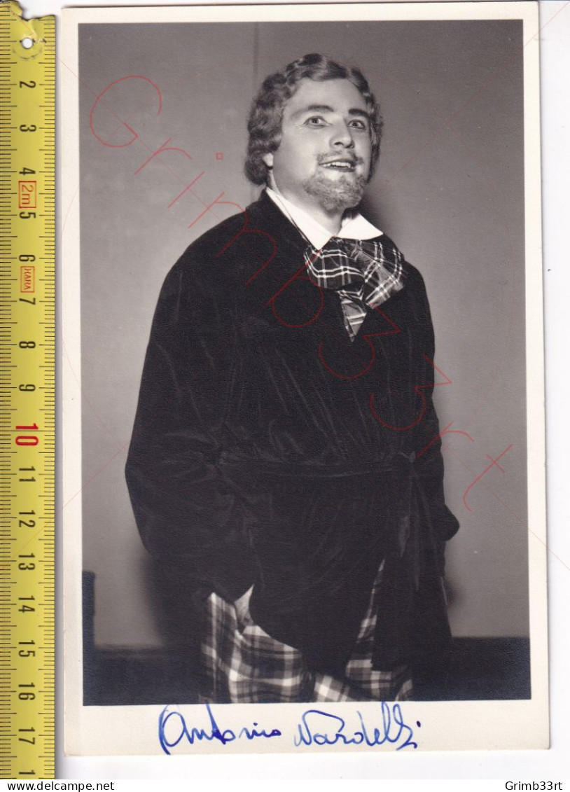 Opera Gent - Antonio Nardelli - GESIGNEERD - Foto - Cantanti E Musicisti