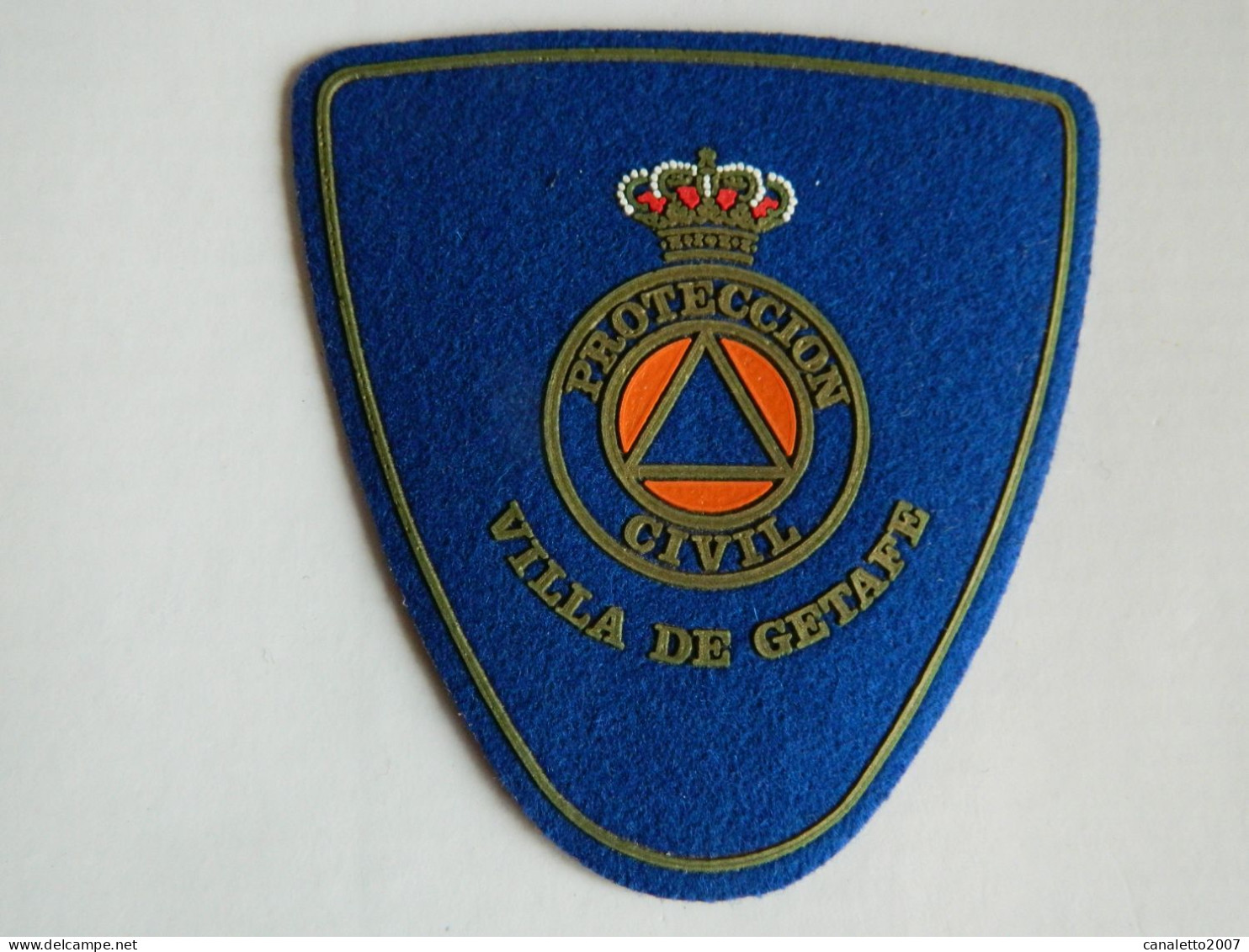 GETAFE +PROTECTION CIVIL : TRES BEL ECUSSON   DE LA PROTECTION CIVIL DE GETAFE ESPAGNE - Patches