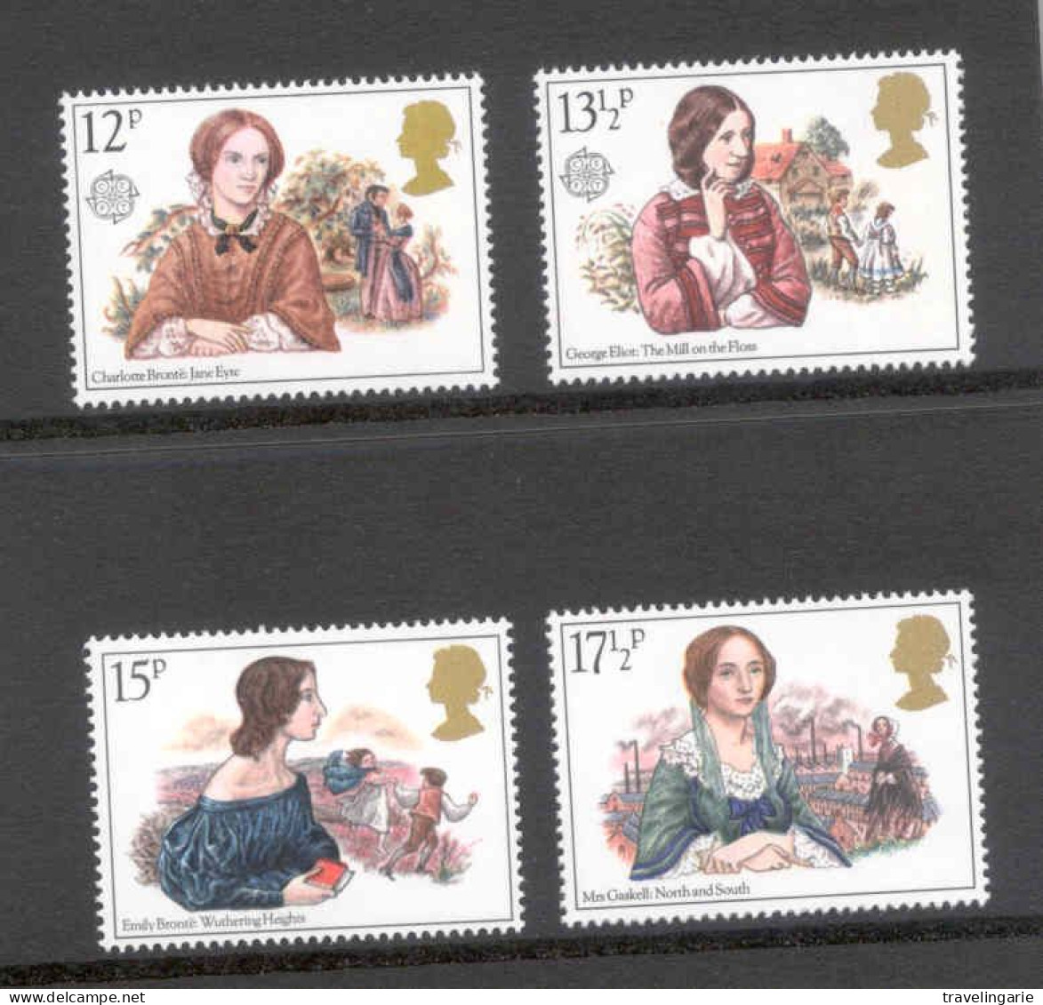 Great Britain 1980 Europa-CEPT Famous Athouresses MNH ** - 1980