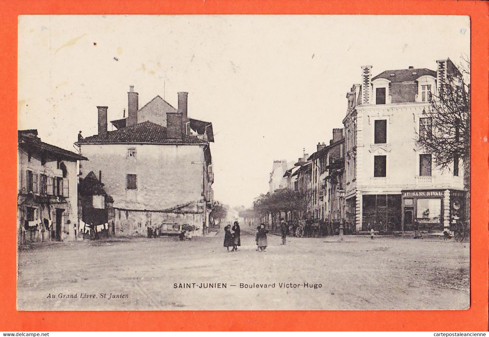 00870 / ⭐ SAINT-JUNIEN 87-Haute Vienne Au SANS RIVAL Boulevard Victor HUGO 1905 à RAISSAC Pharmacien Rouffignac St - Saint Junien