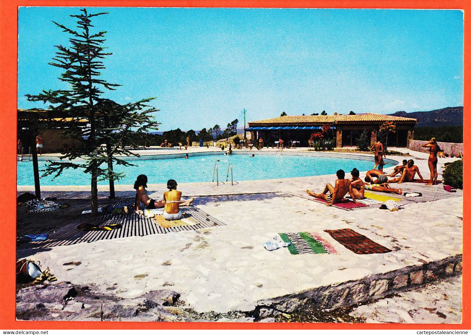 00934 / ⭐ Près FREJUS 83-Var Le CAPITOU De L' ESTEREL Bord De La Piscine Terrasses 1975s MAR Cote D' Azur - Frejus