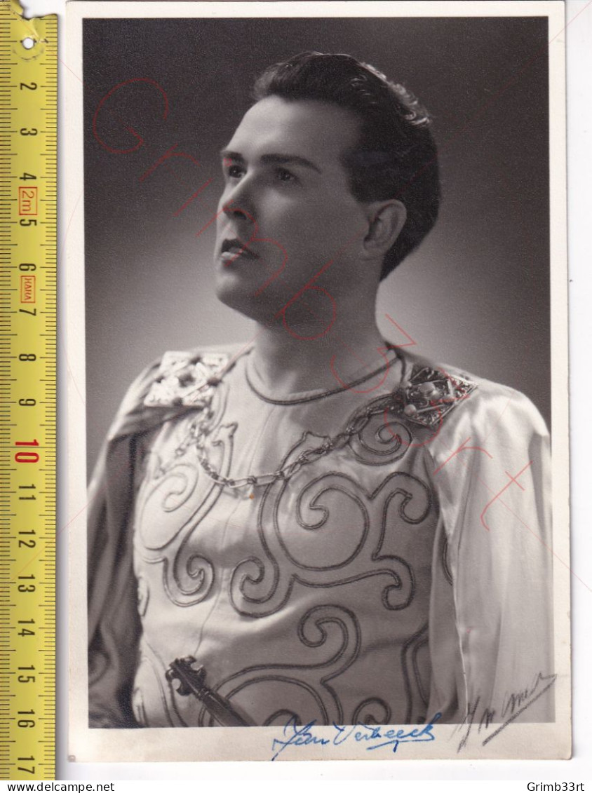 Opera Gent - Jan Verbeeck - GESIGNEERD - Foto - Cantanti E Musicisti