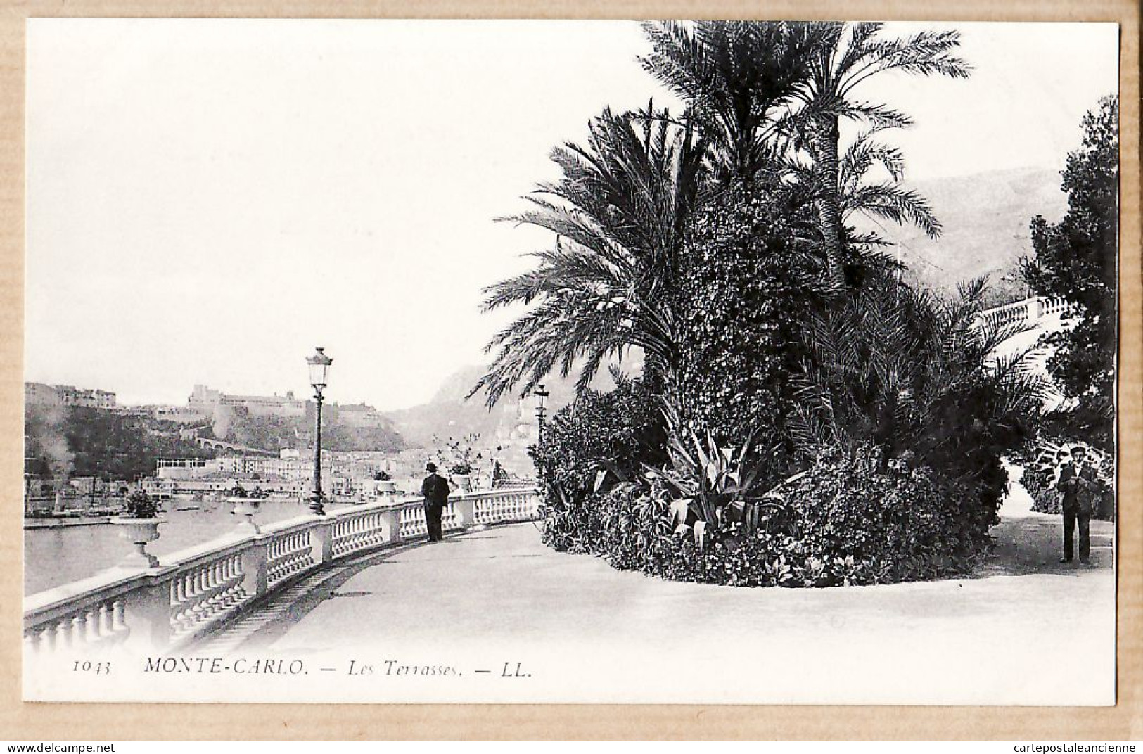 00824 ● LEVY 1043 - Monaco MONTE-CARLO Les TERRASES 1910s Etat PARFAIT - Terraces