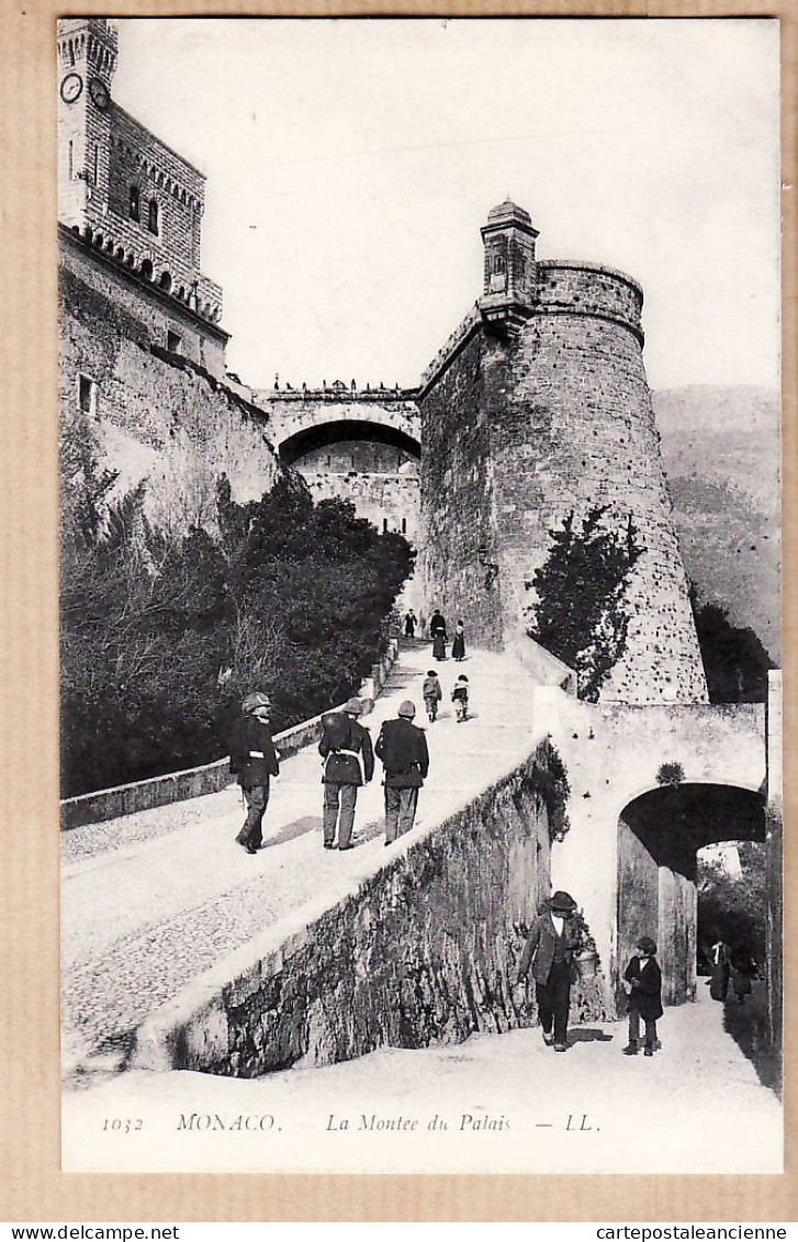 00825 ● LEVY 1032 - Monaco MONTE-CARLO La MONTEE Du PALAIS 1910s Etat PARFAIT - Las Terrazas