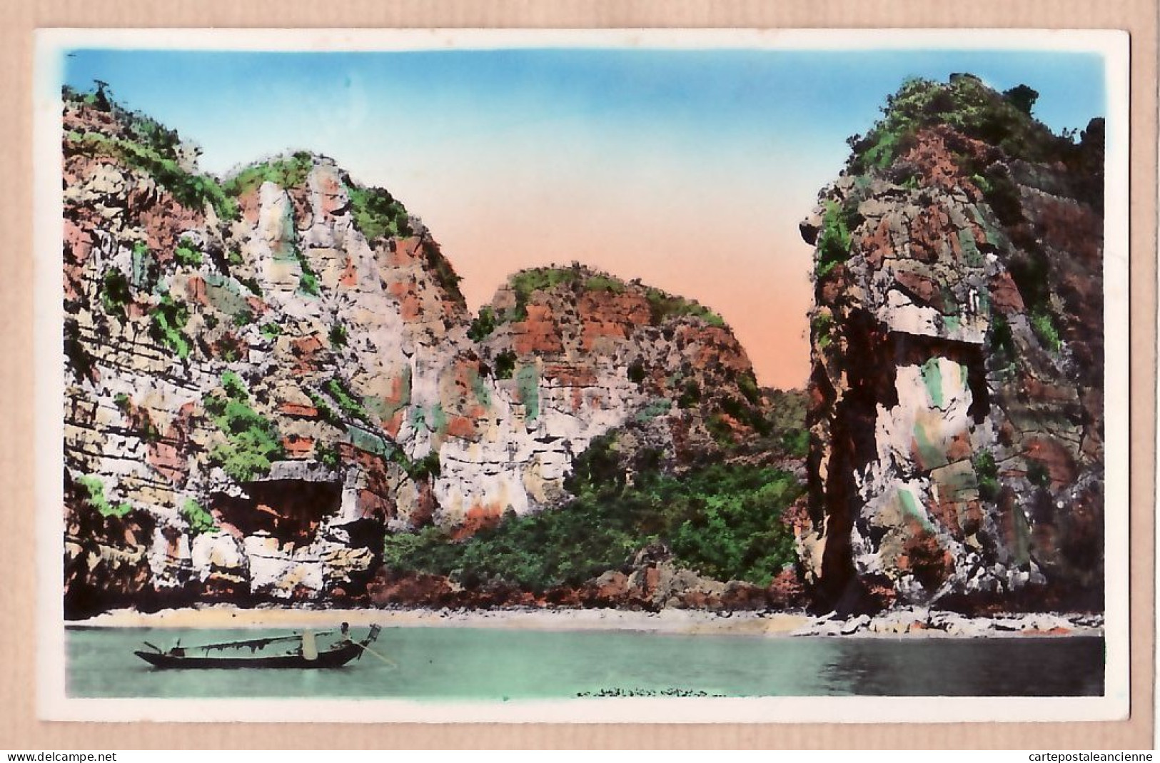 00990 ● HANOÏ Baie D'ALONG île De La CAT-BA Nord-VietNam INDOCHINE 1930s - Cliché  P.C Photographie Véritable N°38 - Vietnam